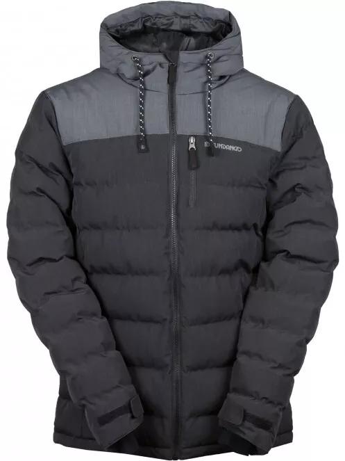 Fundango Passat Padded Jacket férfi utcai kabát szürke színben 6