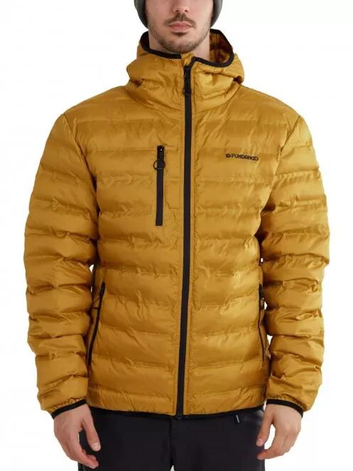Fundango Mogollon Light Weight Padded Jacket férfi utcai kabát sárga színben 2