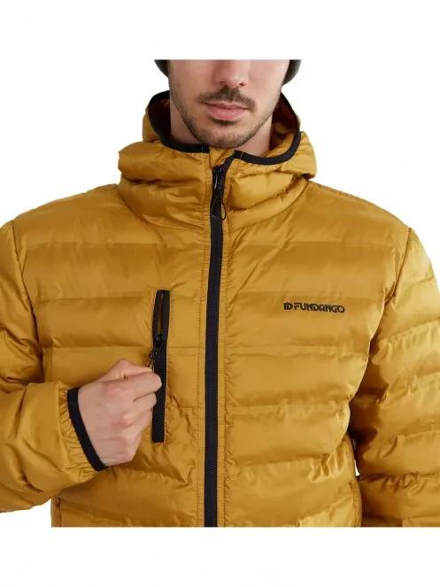 Fundango Mogollon Light Weight Padded Jacket férfi utcai kabát sárga színben 4