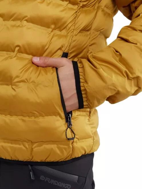 Fundango Mogollon Light Weight Padded Jacket férfi utcai kabát sárga színben 5