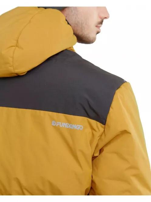 Fundango Navarro Padded Jacket férfi utcai kabát sárga színben 5