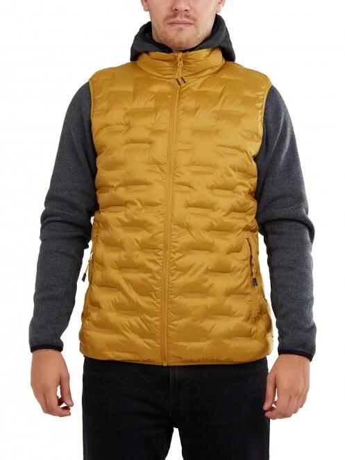 Fundango Smoke Vest férfi mellény sárga színben 2
