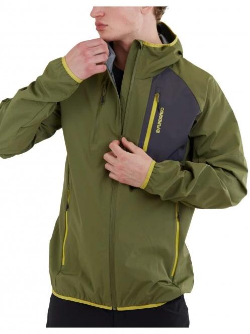 Fundango Alloy Hooded Softshell férfi softshell kabát oliva színben 4