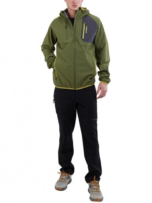Fundango Alloy Hooded Softshell férfi softshell kabát oliva színben 5