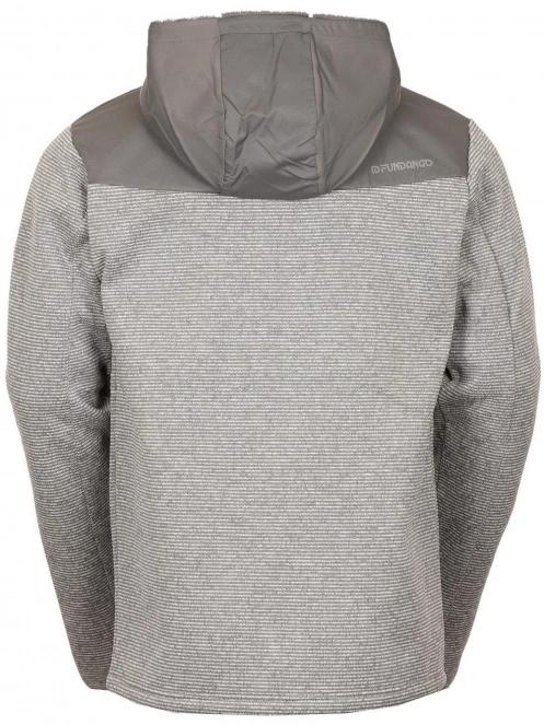 Fundango Ashford Insulated Fleece Jacket férfi polár pulóver szürke színben 11