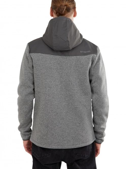 Fundango Ashford Insulated Fleece Jacket férfi polár pulóver szürke színben 3