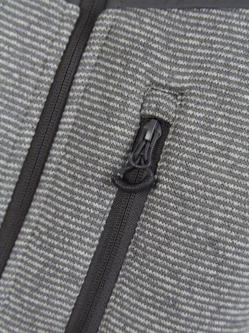 Fundango Ashford Insulated Fleece Jacket férfi polár pulóver szürke színben 7