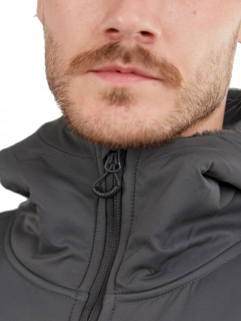 Fundango Ashford Insulated Fleece Jacket férfi polár pulóver szürke színben 8