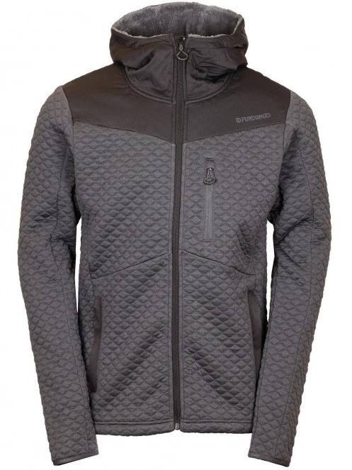 Fundango Ashford Insulated Fleece Jacket férfi polár pulóver fekete színben 5