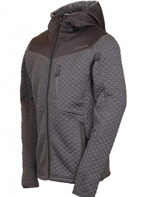 Fundango Ashford Insulated Fleece Jacket férfi polár pulóver fekete színben 6