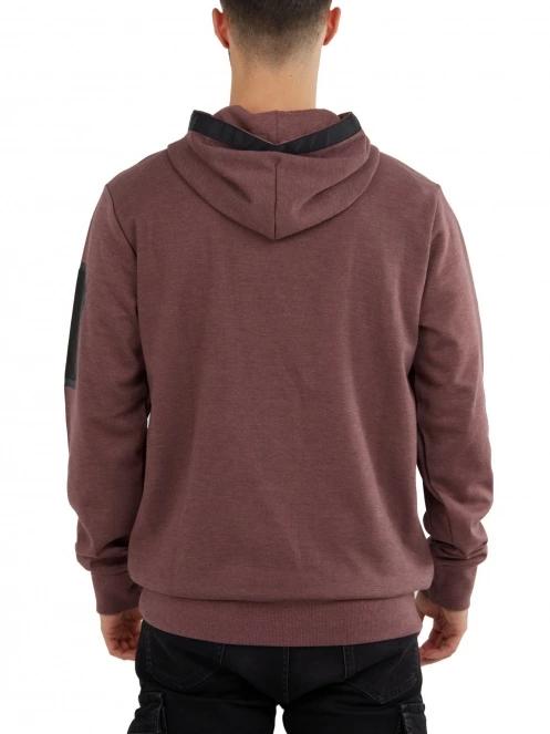 Fundango Force Tech Pullover férfi pulóver lila színben 3
