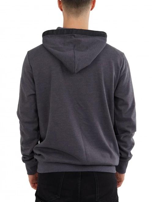 Fundango Force Tech Pullover férfi pulóver szürke színben 3