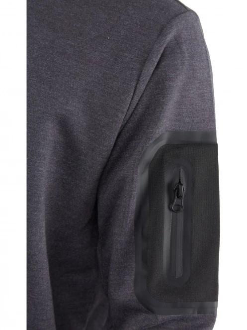 Fundango Force Tech Pullover férfi pulóver szürke színben 6