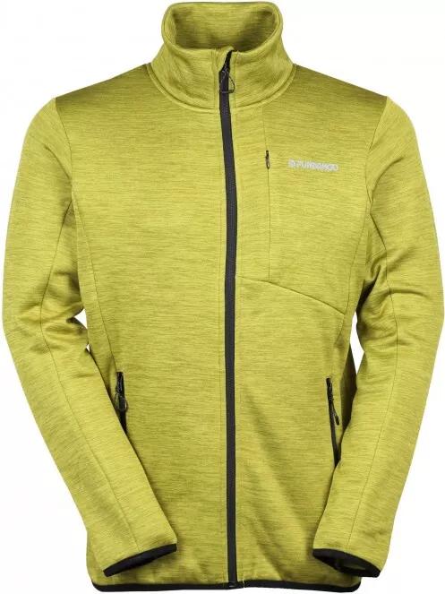Fundango Jefferson Fleece Jacket férfi polár pulóver zöld színben 6
