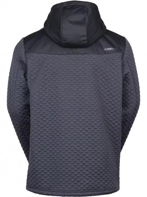 Fundango Ashford Insulated Fleece Jacket férfi utcai kabát fekete színben 7