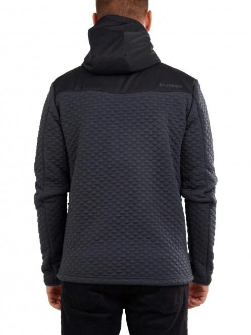Fundango Ashford Insulated Fleece Jacket férfi utcai kabát fekete színben 3