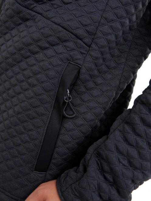 Fundango Ashford Insulated Fleece Jacket férfi utcai kabát fekete színben 5