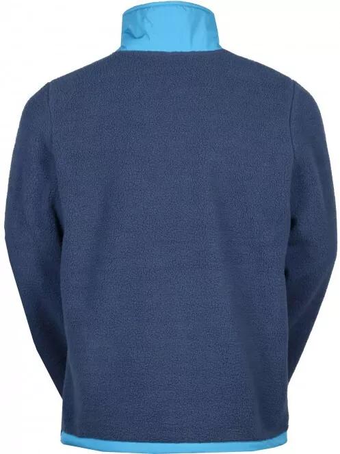Fundango Haven Hybrid Jacket férfi polár pulóver kék színben 6