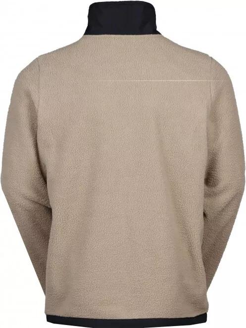 Fundango Haven Hybrid Jacket férfi polár pulóver homok színben 7