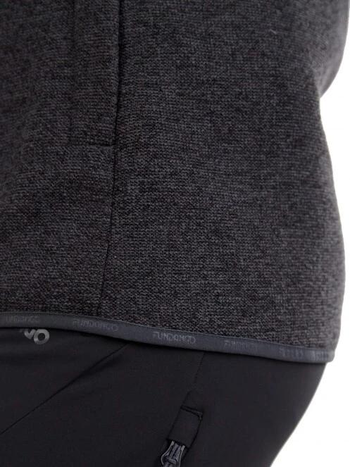 Fundango FLAME Hybrid jacket férfi polár pulóver szürke színben 4