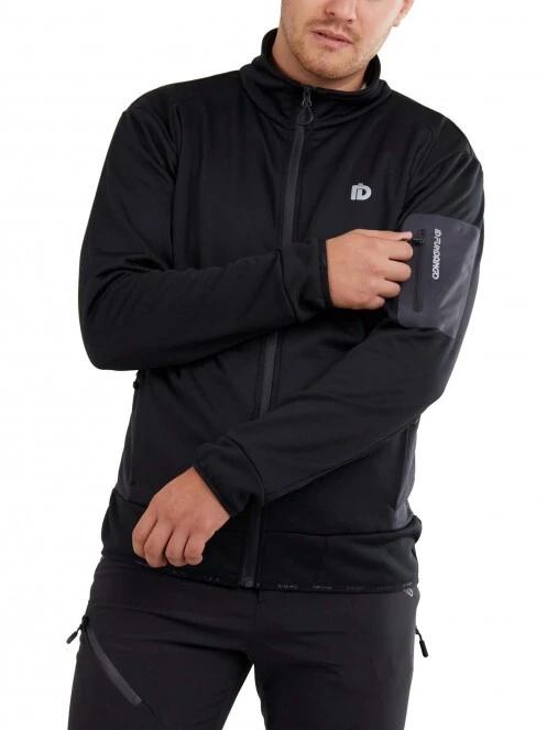 Fundango Rauris Midlayer M férfi polár pulóver fekete színben 2