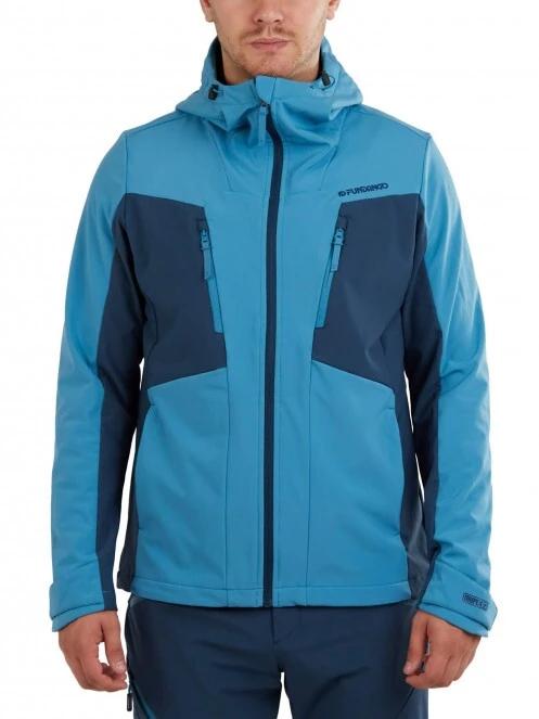 Fundango Rauris Softshell Jacket M férfi softshell kabát világoskék színben 2