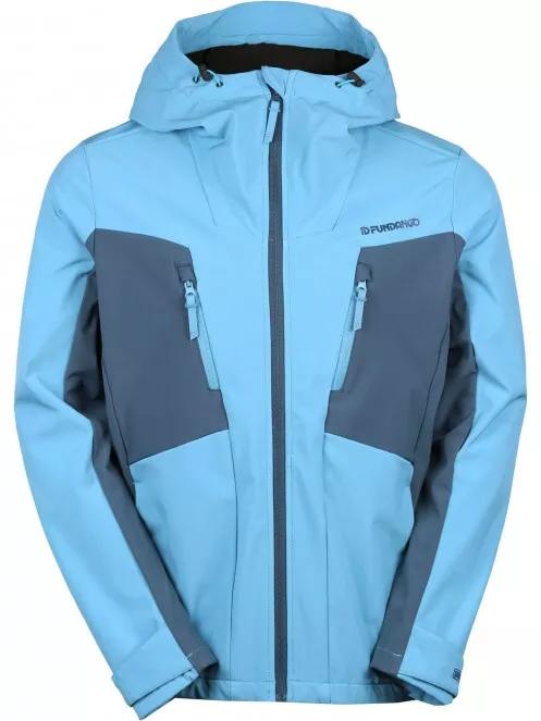 Fundango Rauris Softshell Jacket M férfi softshell kabát világoskék színben 8