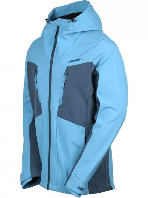 Fundango Rauris Softshell Jacket M férfi softshell kabát világoskék színben 9