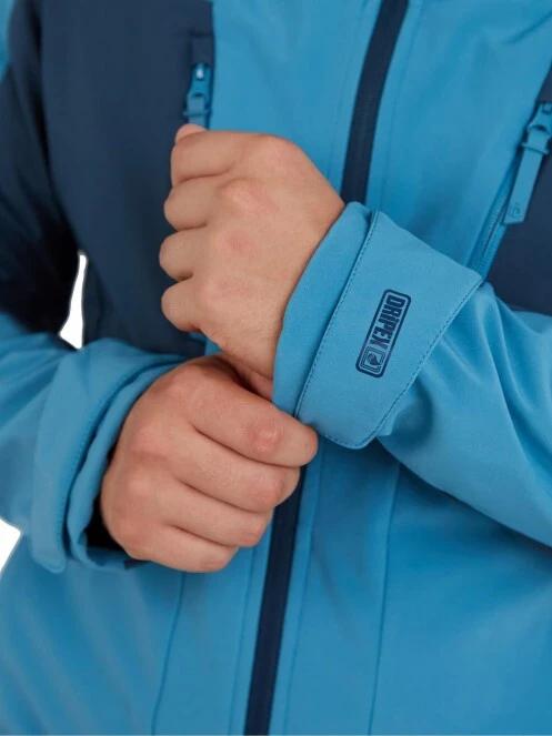 Fundango Rauris Softshell Jacket M férfi softshell kabát világoskék színben 6