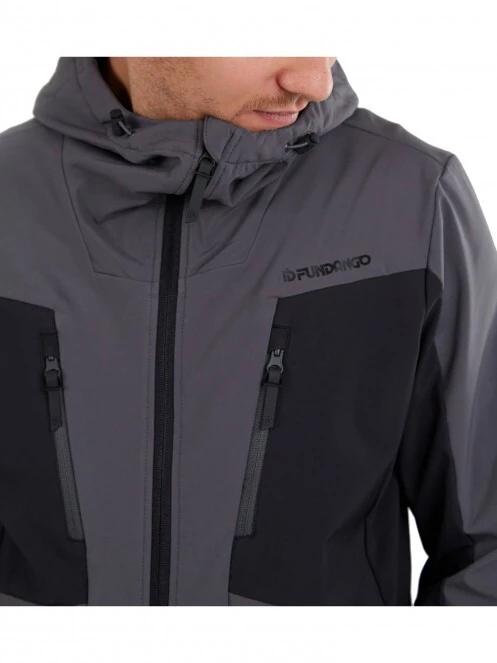 Fundango Rauris Softshell Jacket M férfi softshell kabát fekete színben 5