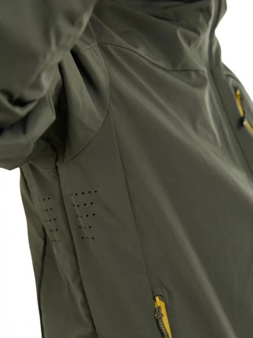 Fundango Alloy Hooded Softshell férfi softshell kabát zöld színben 8