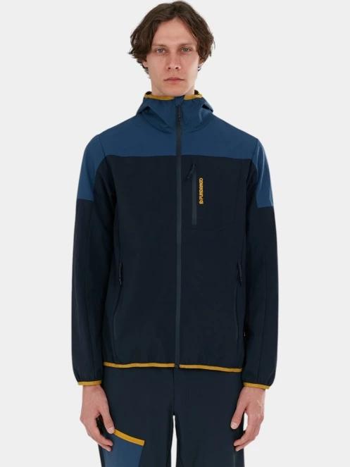 Fundango Alloy Hooded Softshell férfi softshell kabát sötétkék színben 2
