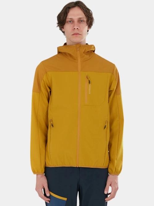 Fundango Alloy Hooded Softshell férfi softshell kabát zöld színben 2
