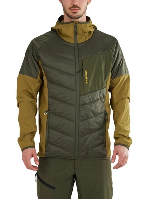 Fundango Gaara Hybrid Jacket férfi softshell kabát zöld színben 2