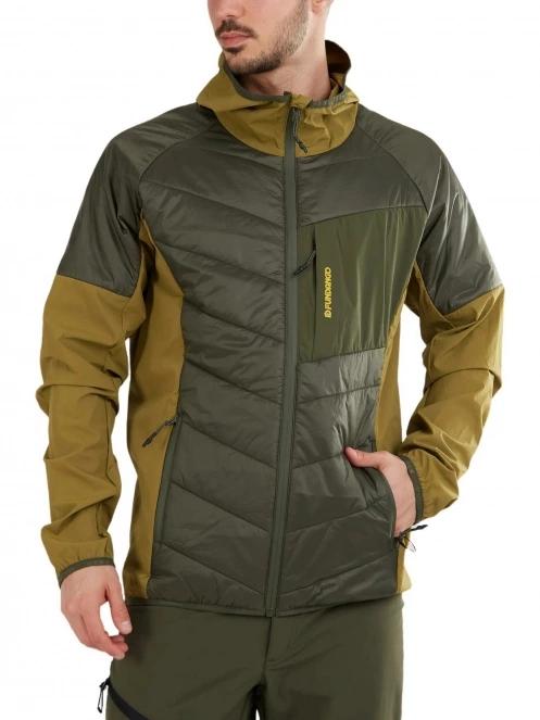 Fundango Gaara Hybrid Jacket férfi softshell kabát zöld színben 5