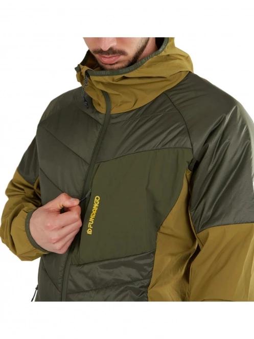 Fundango Gaara Hybrid Jacket férfi softshell kabát zöld színben 6