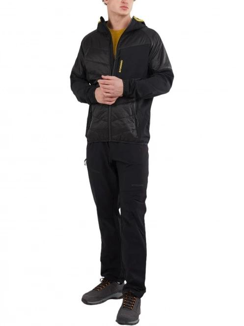 Fundango Gaara Hybrid Jacket férfi softshell kabát fekete színben 4