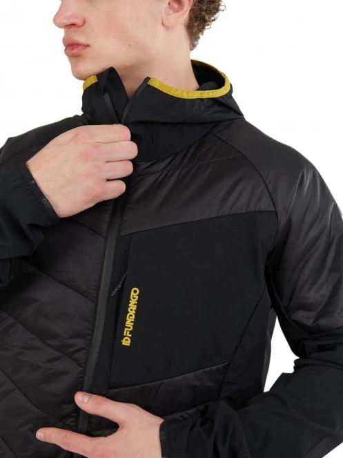 Fundango Gaara Hybrid Jacket férfi softshell kabát fekete színben 6