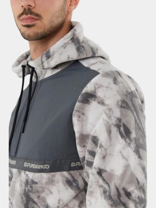 Fundango Exodus Hybrid Jacket férfi pulóver szürke színben 7