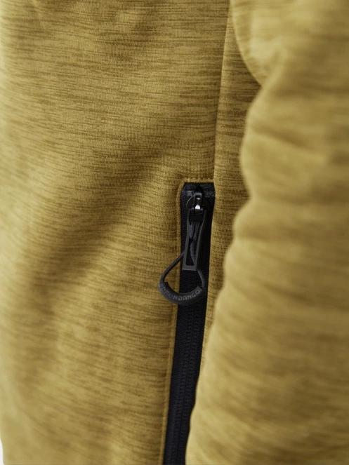 Fundango Jefferson Fleece Jacket férfi polár pulóver zöld színben 6