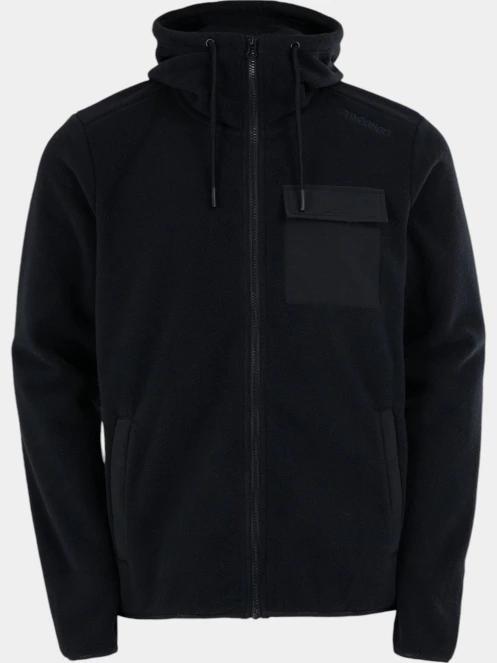 Fundango Nestor Fleece Jacket férfi polár pulóver fekete színben 7