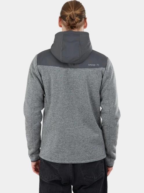Fundango Ashford Insulated Fleece Jacket férfi polár pulóver szürke színben 3