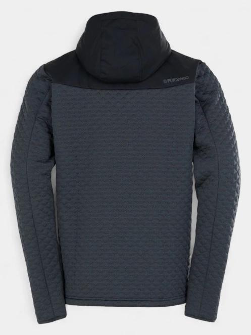 Fundango Ashford Insulated Fleece Jacket férfi polár pulóver szürke színben 11