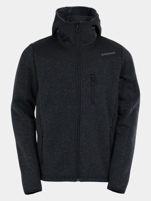 Fundango Ashford Insulated Fleece Jacket férfi polár pulóver szürke színben 9
