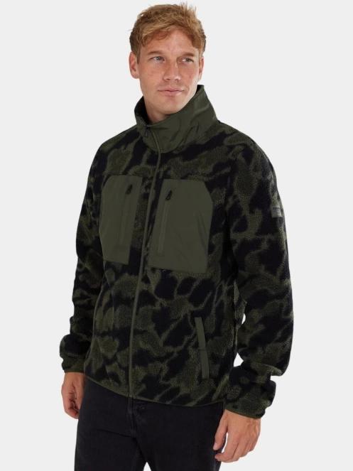 Fundango Haven Hybrid Jacket férfi hibrid felső fekete színben 2