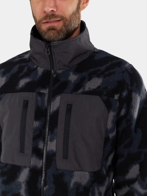 Fundango Haven Hybrid Jacket férfi hibrid felső fekete színben 6