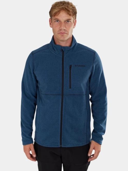 Fundango Jeffrey Fullzip Fleece férfi polár pulóver sötétkék színben 2
