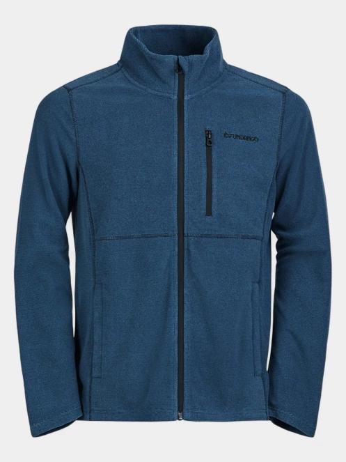 Fundango Jeffrey Fullzip Fleece férfi polár pulóver sötétkék színben 7