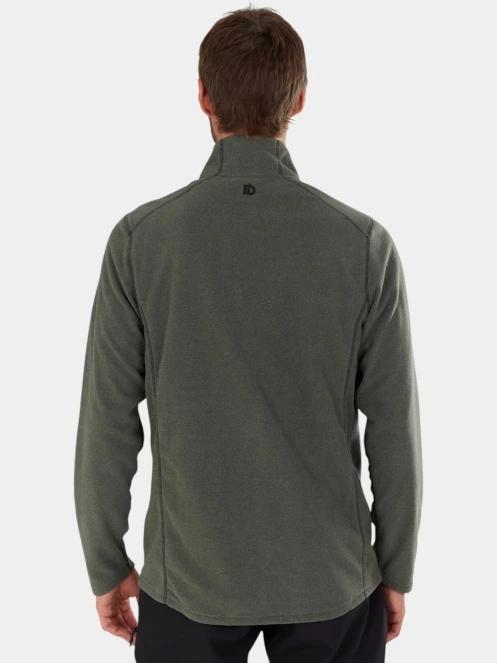 Fundango Jeffrey Fullzip Fleece férfi polár pulóver oliva színben 3