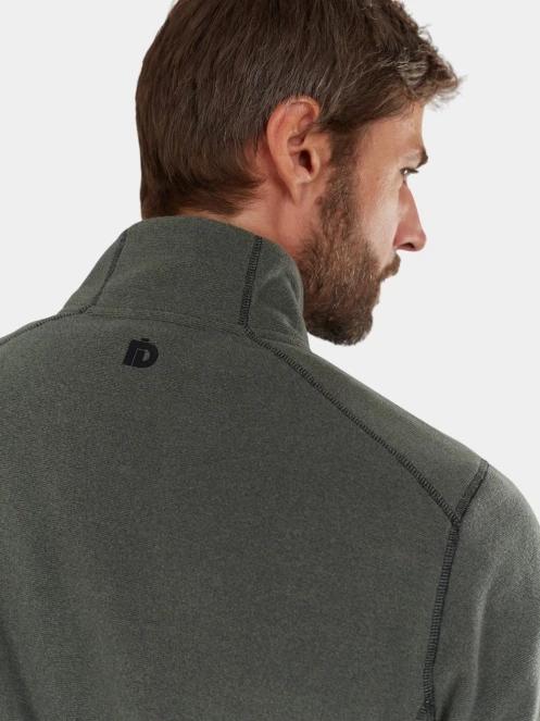 Fundango Jeffrey Fullzip Fleece férfi polár pulóver oliva színben 8